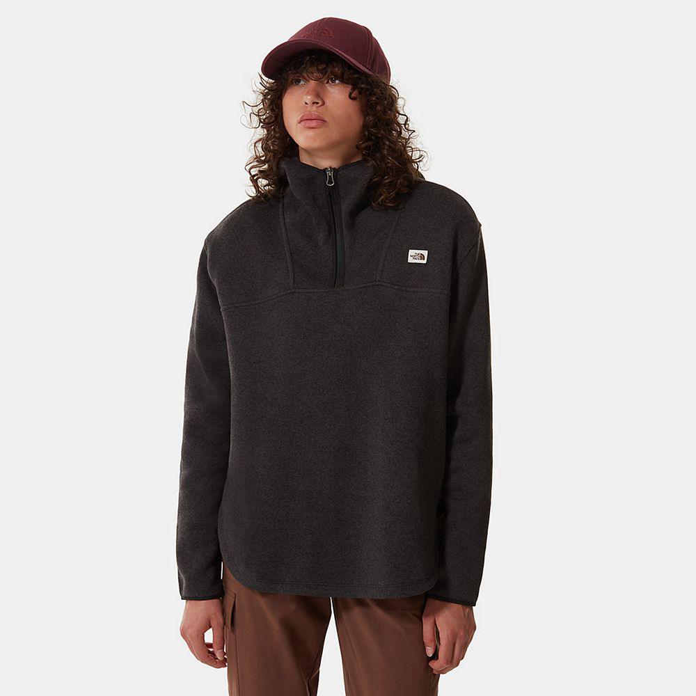 The North Face Crescent Γυναικεια Φούτερ Hoodie - Μαυρα (JKQH08216)